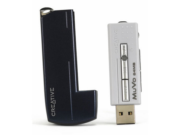 Llavero-Reproductor de MP3 Creative NOMAD MUVO con 64MB, Interfase USB.