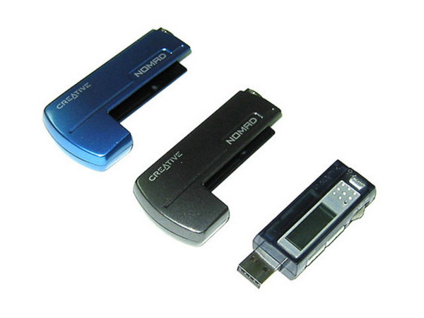 Llavero-Reproductor de MP3 Creative NOMAD MUVO NX con 256MB, Interfase USB.
