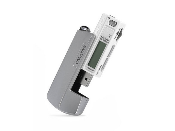 NOMAD MUVO TX con 128MB, Llavero-Reproductor de MP3 Creative, Interfase USB 2.