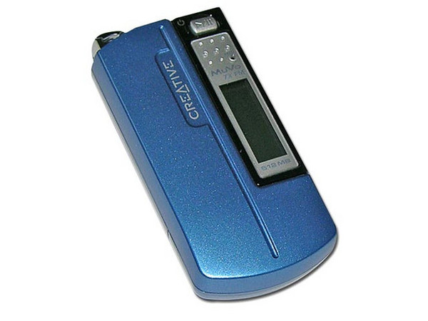 Llavero-Reproductor de MP3 Creative MUVO TX FM con 512MB, Interfase USB.