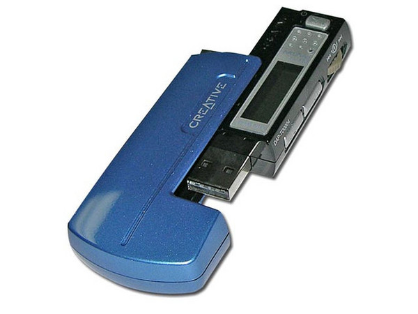 Llavero-Reproductor de MP3 Creative MUVO TX FM con 512MB, Interfase USB.