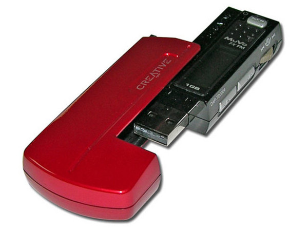 Llavero-Reproductor de MP3 Creative MUVO TX FM con 1GB, Interfase USB.