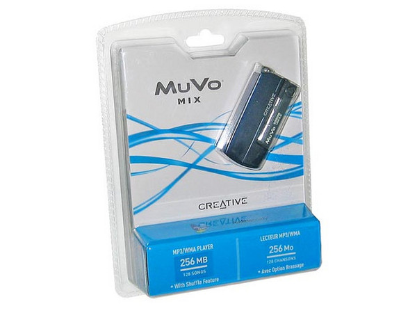 Llavero-Reproductor de MP3 Creative MUVO MIX con 256MB, Interfase USB 2
