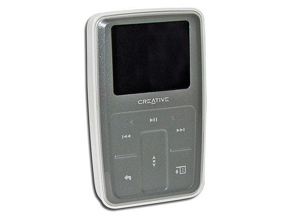 Reproductor de MP3, Radio FM y Fotos Zen Micro Photo Creative con 8GB, Interfase USB 2.0. Color Plateado