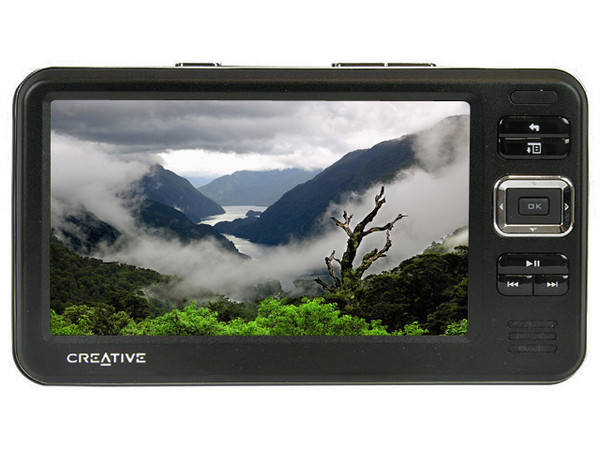 Zen Vision W de Creative Pantalla 16:9 de 4.3