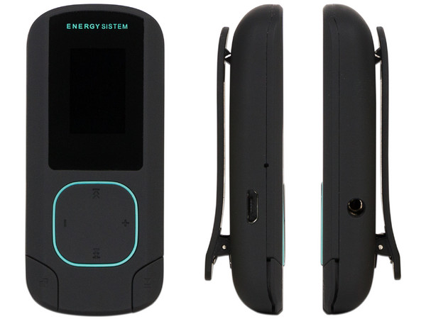 Reproductor MP3 Energy Sistem EY-426508 de 8GB con radio FM. Color Verde Menta.