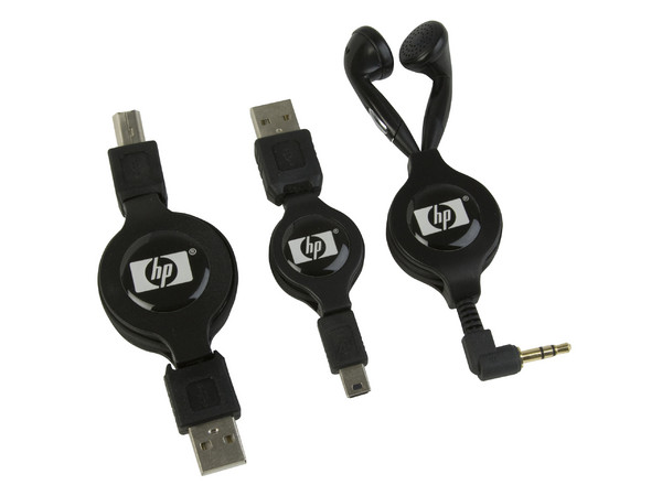 Kit de MP3 de 1GB con audífonos y accesorios HP