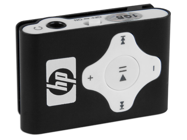 Kit de MP3 de 1GB con audífonos y accesorios HP