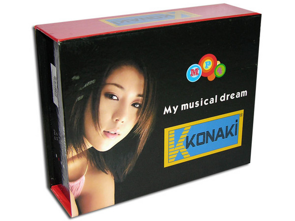 MP4 KONAKI Reproductor de MP3, Radio FM, Fotos, Videoclips y Grabador de Voz. 2GB