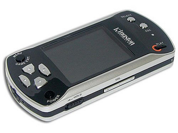 Reproductor de MP3/MP4 Kingston K-PEX100, Radio FM, Video y Fotos. 2GB, con ranura de expansión miniSD, USB 2.0
