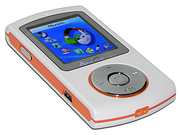 Reproductor de MP3/MP4 KMAX, Radio FM, Video, Fotos y Grabador de Voz, 1GB. USB 2.0