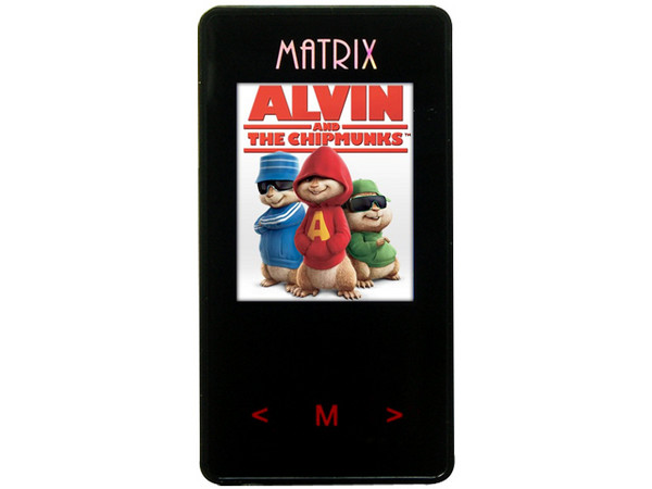 MP4 MATRIX Touch Panel Pantalla 1.8'' Reproductor de MP3, Radio FM, Fotos, Videos y Grabador de Voz, 2GB