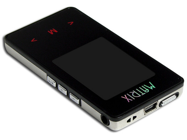 MP4 MATRIX Touch Panel Pantalla 1.8'' Reproductor de MP3, Radio FM, Fotos, Videos y Grabador de Voz, 2GB