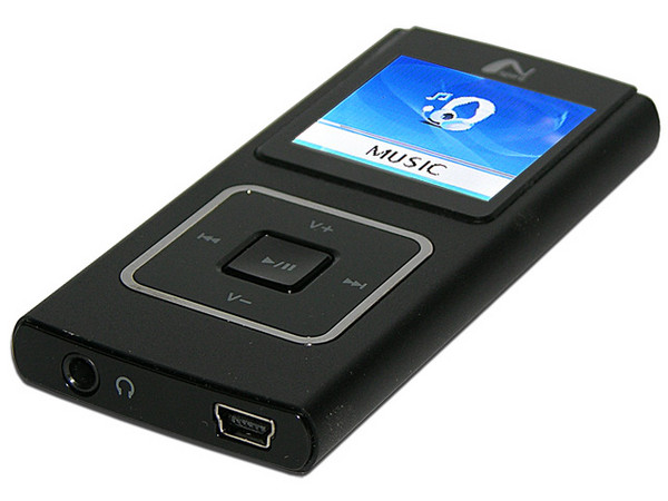 MP4 Nspire Reproductor de MP3, Radio FM, Fotos, Videoclips y Grabador de Voz. 1GB, Color Negro.