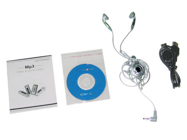 Llavero-Reproductor de MP3 con 256MB, Interfase USB.