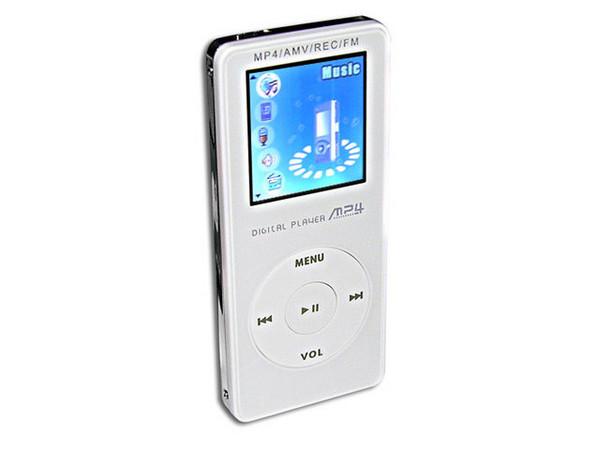 MP4 Digital Player Reproductor de MP3, Radio FM, Fotos, Videoclips y Grabador de Voz. 1GB