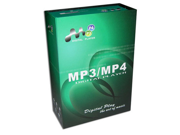 MP4 Digital Player Reproductor de MP3, Radio FM, Fotos, Videoclips y Grabador de Voz. 1GB