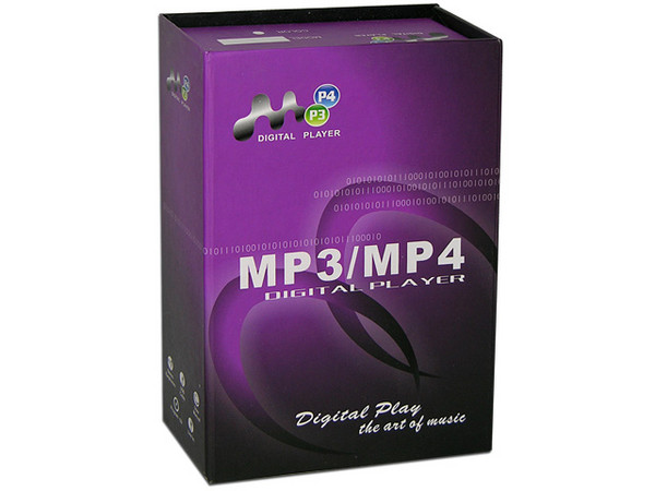 MP4 Digital Player Black Reproductor de MP3, Radio FM, Fotos, Videoclips y Grabador de Voz. 512MB