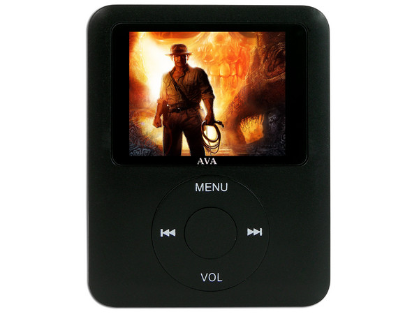 MP4 Reproductor de MP3, Radio FM, Fotos, Videoclips y Grabador de Voz. 2GB, Color Negro