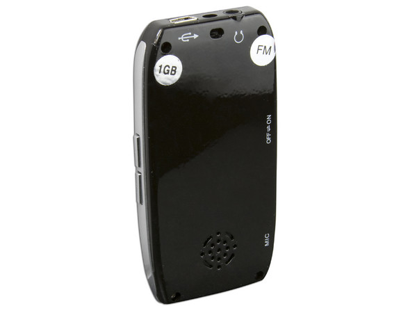 Digital MP 34 Reproductor de MP3, Radio FM, Fotos, Videoclips y Grabador de Voz. 1GB, Color Negro