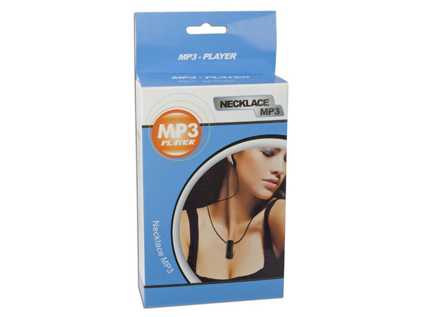 Reproductor de MP3 Necklace tipo Collar con 1GB, USB 2.0