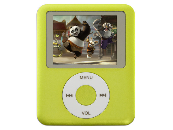 MP4 Reproductor de MP3, Radio FM, Fotos, Videoclips y Grabador de Voz. 2GB, Color Verde
