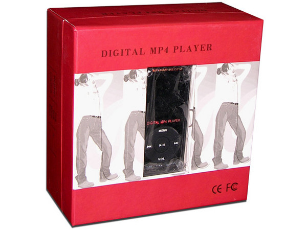 MP4 Digital Player Black Reproductor de MP3, Radio FM, Fotos, Videoclips y Grabador de Voz. 2GB