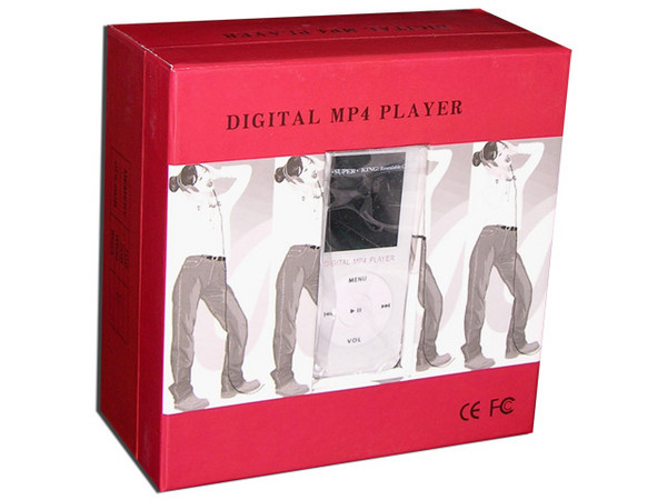 MP4 Digital Player White Reproductor de MP3, Radio FM, Fotos, Videoclips y Grabador de Voz. 2GB