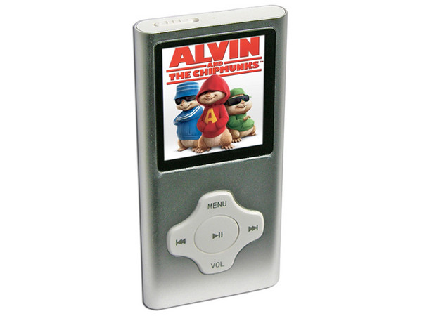 MP4 Player Reproductor de MP3, Radio FM, Fotos, Videos y Grabador de Voz, 2GB. Color Plateado