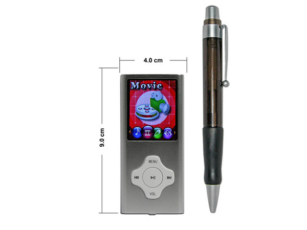 MP4 Player Reproductor de MP3, Radio FM, Fotos, Videos y Grabador de Voz, 1GB. Color Plateado