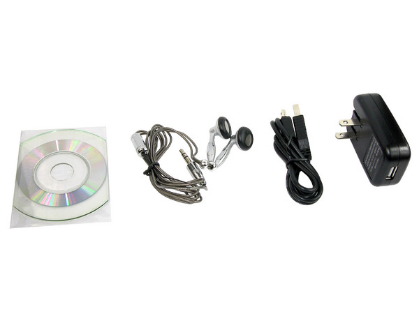 MP4 Reproductor de MP3, Radio FM, Fotos, Videoclips y Grabador de Voz. 2GB, Color Plata
