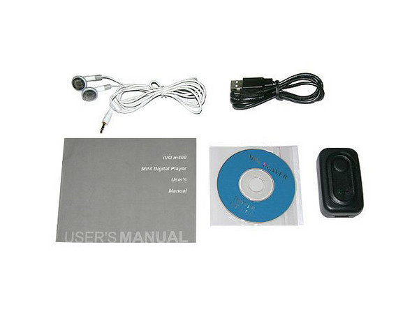MP4 Digital Player iVO m400 Reproductor de MP3, Radio FM, Fotos, Videoclips y Grabador de Voz. 1GB