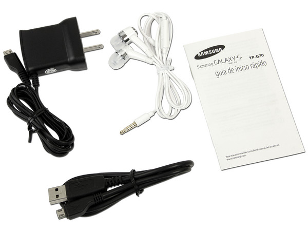 Samsung Galaxy S WiFi 5.0 con Android 2.2, 2 Cámaras, Pantalla Multitouch de 5