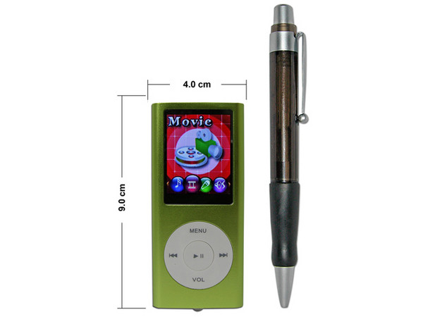 MP4 ShikaXmedia Reproductor de MP3, Radio FM, Fotos, Videoclips y Grabador de Voz. 2GB, Color Verde.