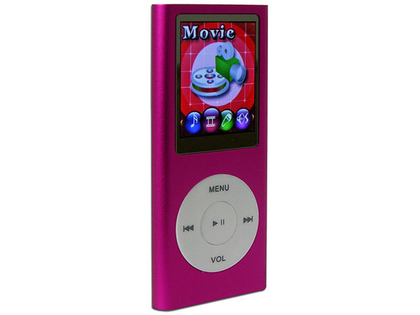 MP4 ShikaXmedia Reproductor de MP3, Radio FM, Fotos, Videoclips y Grabador de Voz. 2GB, Color Fucsia.