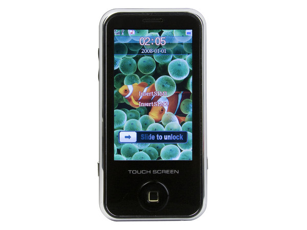 Teléfono Celular LH01 Pantalla 3.2'' Touch Screen, Reproductor de MP3, Radio FM, Fotos, Videos, Cámara de 2.0MP, Bluetooth, Ranura MicroSD y Dual para 2 tarjetas SIM