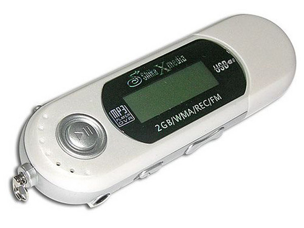 Reproductor de MP3 y Radio FM ShikaXmedia con 2GB, Interfase USB