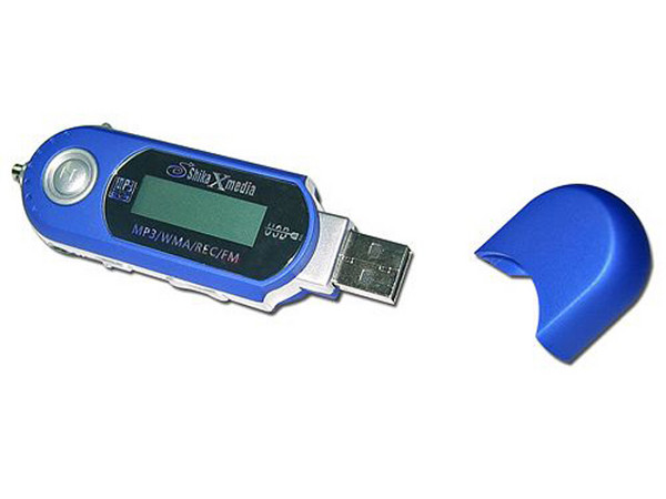 Reproductor de MP3 y Radio FM ShikaXmedia con 512MB, Interfase USB