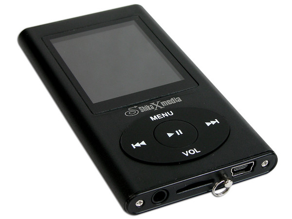 MP4 ShikaXmedia Reproductor de MP3, Radio FM, Fotos, Videos, Juegos y Grabador de Voz, 1GB (Soporta Memorias MicroSD)