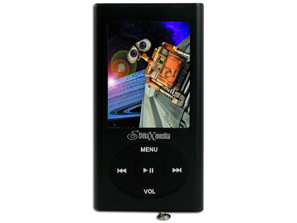MP4 ShikaXmedia Reproductor de MP3, Radio FM, Fotos, Videos, Juegos y Grabador de Voz, 2GB (Soporta Memorias MicroSD)