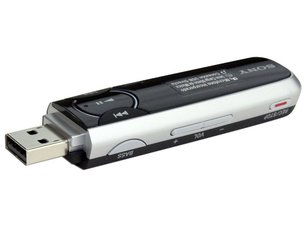 Reproductor Sony Walkman MP3 y Grabación de voz de 1GB. Color Negro