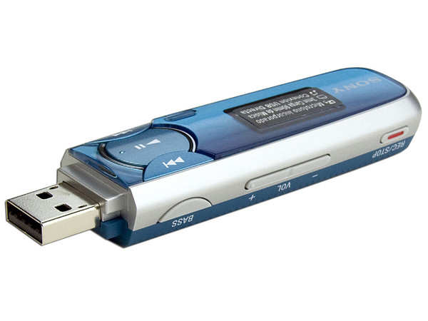 Reproductor Sony Walkman MP3 y Grabación de voz de 2GB. Color Azul