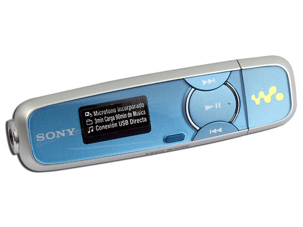 Reproductor Sony Walkman MP3 y Grabación de voz de 2GB. Color Azul