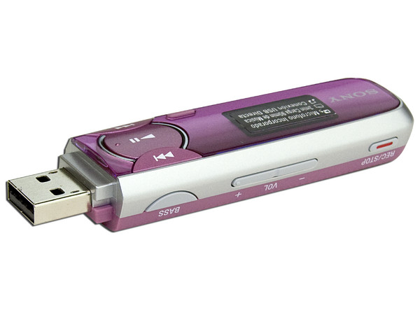Reproductor Sony Walkman MP3 y Grabación de voz de 2GB. Color Rosa