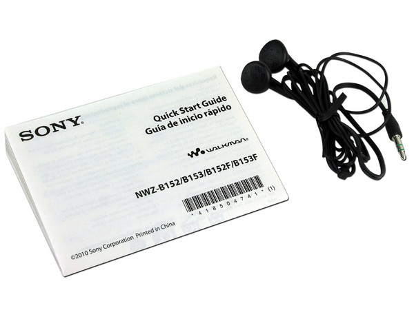 Sony Reproductor de MP3, Radio FM y Grabador de Voz. 4GB. Color Azul