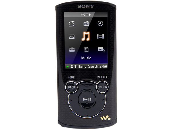 Reproductor Sony Walkman de Video y MP3 de 4GB. Color Negro