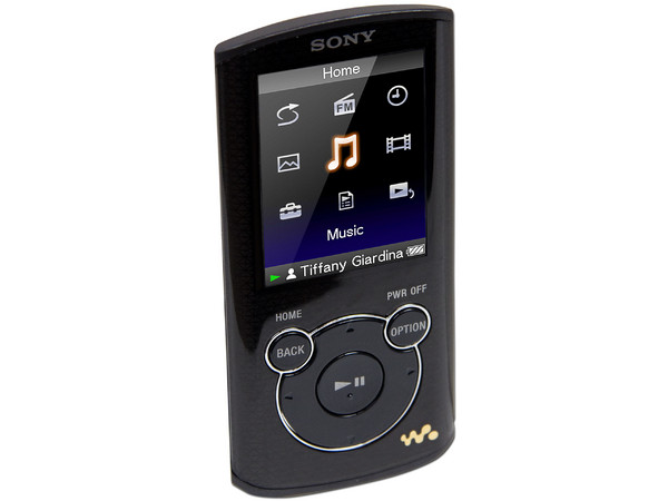 Reproductor Sony Walkman de Video y MP3 de 8GB. Color Negro