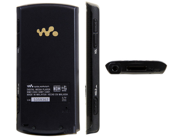 Reproductor Sony Walkman de Video y MP3 de 8GB. Color Negro