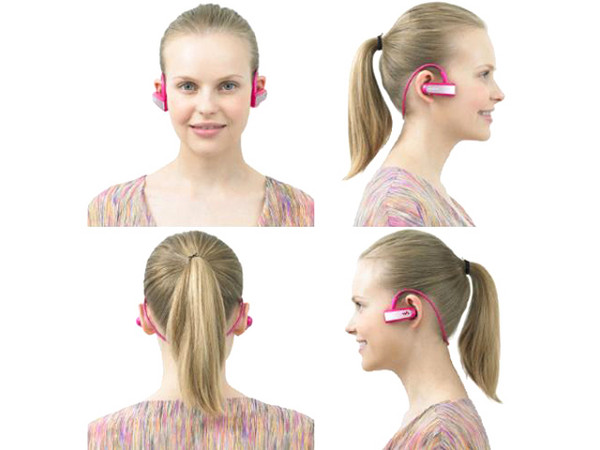 Reproductor de MP3 Sony Walkman Serie W Ultraportátil de 2GB. Color Rosa