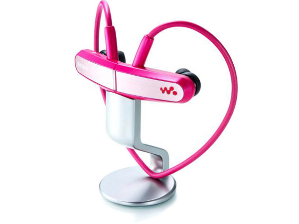 Reproductor de MP3 Sony Walkman Serie W Ultraportátil de 2GB. Color Rosa